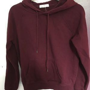 Maroon sweatshirt